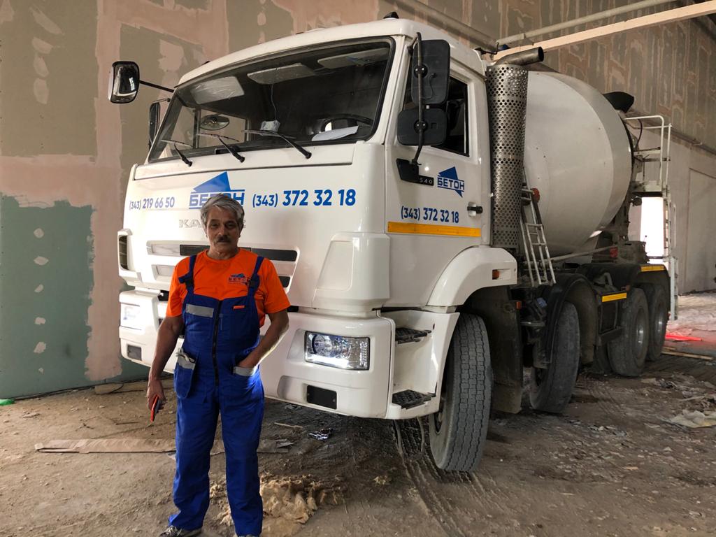 Ильяс - водитель «КБМ-Урал»